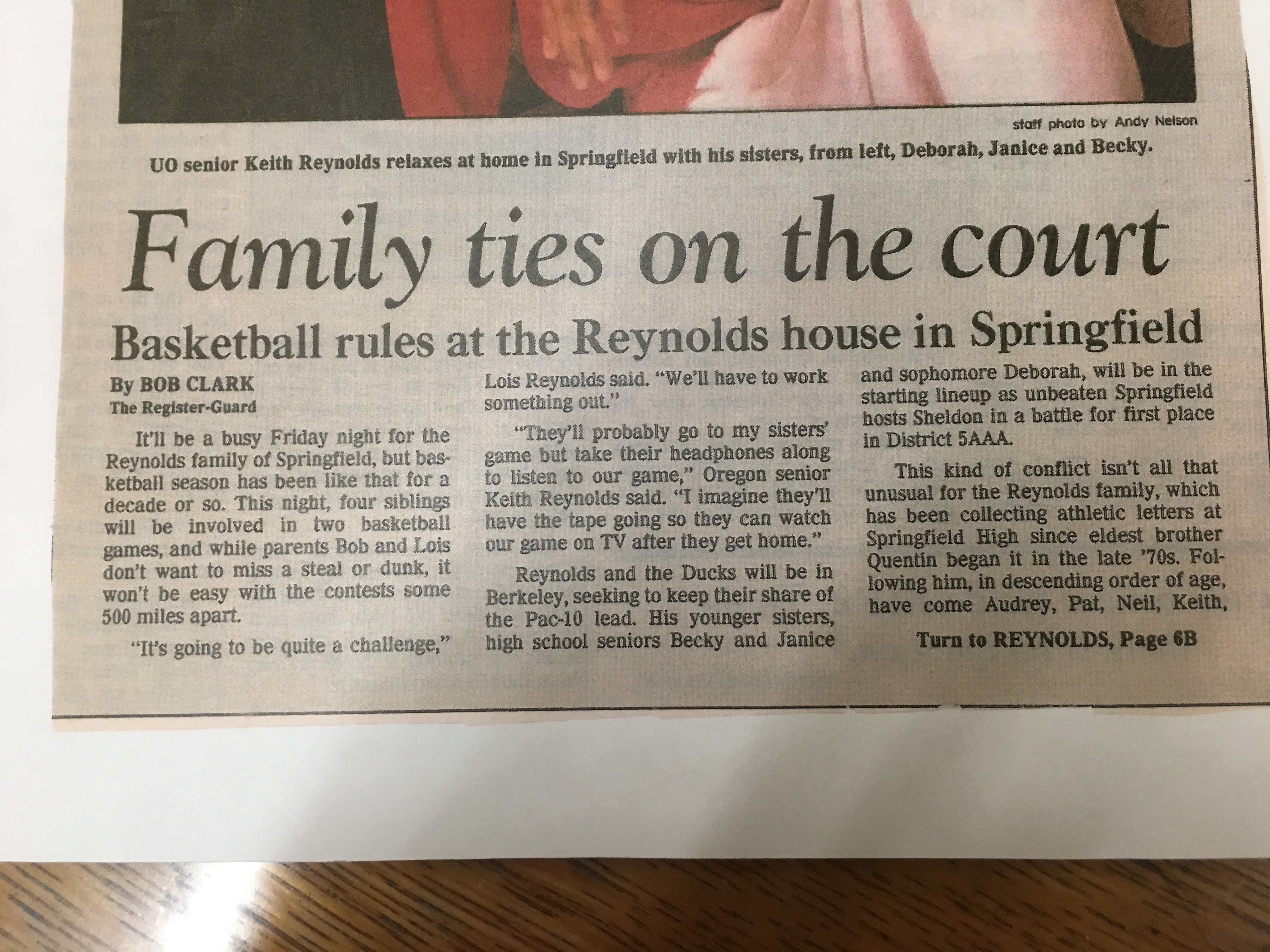 Family Ties on The Court